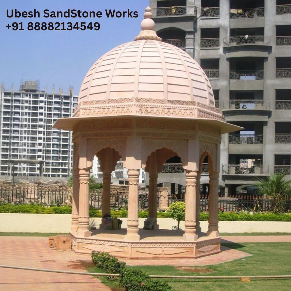  | GAZEBO / HUT: Best Designs for Timeless Outdoor Elegance at Uvesh sandstone